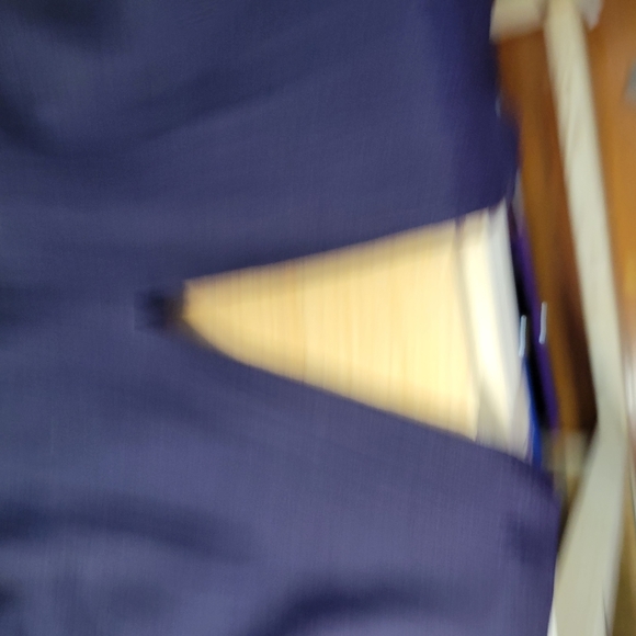 Vintage Chez California By Tandy Navy 2 Piece Made In the USA Size 16W - Picture 11 of 12